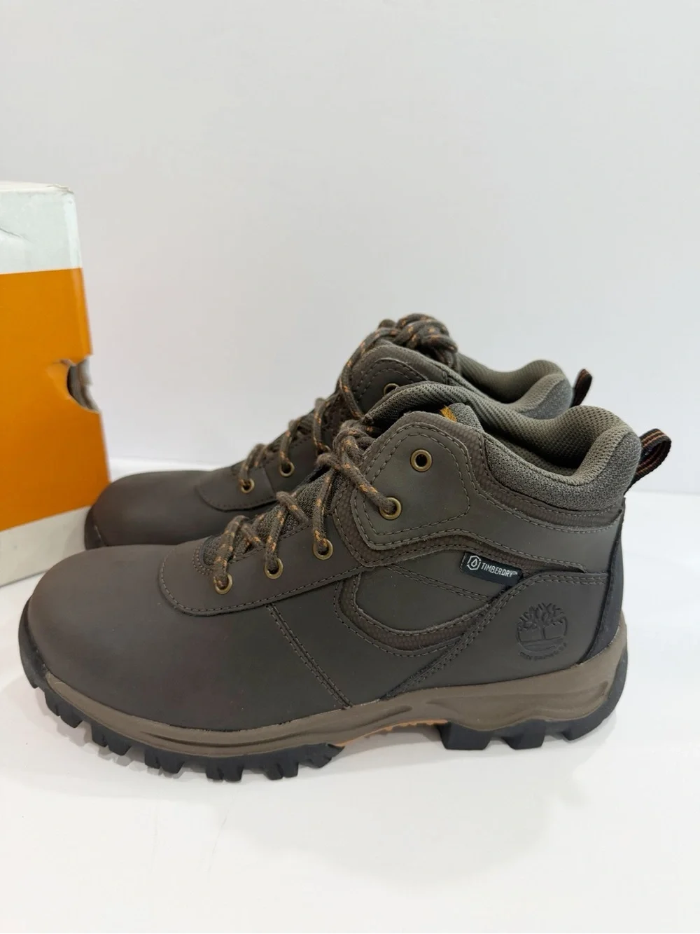 Timberland Kids' Mt. Maddsen Mid Waterproof Hiking Boots